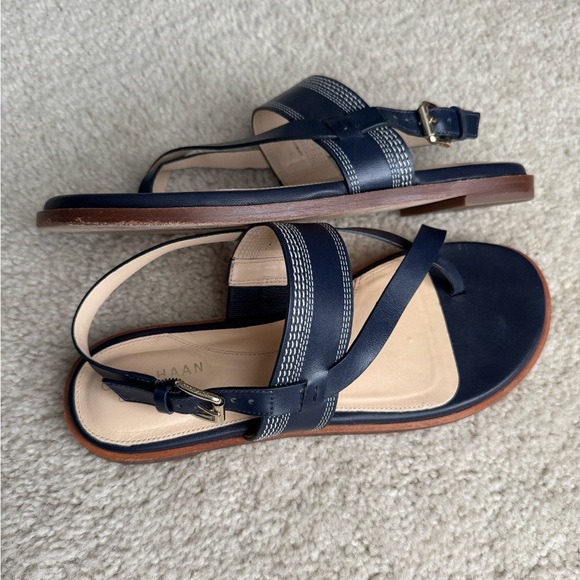 Cole Haan - Navy Sandals - Picture 3 of 9